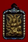 【正牌】樹仙廟 龍婆勇郁大師 九尾狐仙 (黑肉金身) 連鐳射防水殼(No.30387)
