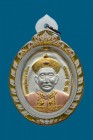 【正牌】已故高僧龍婆Key大師 二哥豐{後善加財佛} 配戴型 連白金色鐳射防水殼(No.29051)