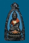 【正牌】寺廟屈叻叻 龍婆爽大師 七色力泥藥師佛(大模)附驗證卡(NO.29936)
