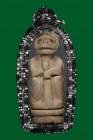 泰國佛牌 寺廟屈班披耐 龍婆艮能大師 招財靈猴{啡色} 配戴型 連黑銀色邊防水殼(No.23383)
