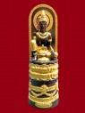 【正神】寺廟泰南城柱寺 2568 澤度今天神 供奉型【約3.6寸高】黑金色 (No.29643)