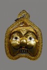 【正牌】寺廟屈精 婆吞旁大師 判奔天神 連閃金色邊防水殼(NO.29331)