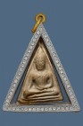 【正牌】屈哥史他林 {原廟} 龍婆貴大師 女皇佛 配戴型 附驗證卡 連意大利金鑽防水殼(No.30246)