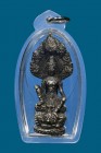 【正牌】阿贊喬師傅 2560年拜師大法會 澤度今坐拉胡 配戴型 連防水透明殼(NO.29920)