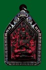 【正牌】寺廟屈確喔燙 龍婆公大師 2565年 雙刀坤平 配戴型 連銀色鐳射防水殼(No.30101)