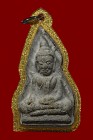【陰料】龍婆浸蘭大師 第一期 首哈派粉佛祖 親筆符印 配戴型 連閃金色防水殼(No.30161)