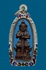 【正牌】龍婆朗大師 鬼王 小立尊 配戴型 連純銀龍也防水透明殼(NO.29628)