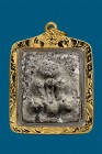 【陰牌】 阿贊滅師傅 格獨P 配戴型 連意大利金防水殼(No.30428)