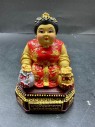 泰國佛像 孔雀王 古巴阿里阿察大師 守財女神 {細SIZE 供奉型}【4寸高】(No.23909)
