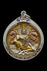 【正牌】屈哈瑪塔 澤度金天神 後龍婆托大師自身 配戴型 連純銀龍也防水殼(NO.29772)