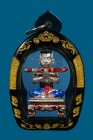 泰國佛牌 阿贊蘇賓師傅 坤平將軍 (無靈){銅版}配戴型 連特色黑金色防水透明殼(No.27826)