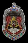 【正牌】屈破史實雅 龍婆濟公大師  拉胡  配戴型 連純銀龍也防水殼(NO.29328)