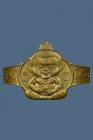 【泰國聖物】寺廟屈氹發 2549 古曼童 手鐲【黃銅版】(No.29928)