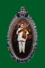 【正牌】泰國著名白衣法師  阿贊巔排龍大師  師傅自身 LOCKET  配戴型 連純銀龍也防水殼(No.29245)