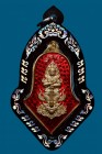【正牌】寺廟屈族喇嘜尼 龍婆易大師 2563 鬼王 {理事版} 配戴型 連銀色鐳射防水殼(No.30095)