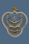 【正牌】龍婆屈啦 (Wala) 大師 鷹神 {大模}配戴型 連意大利金鑽防水殼(No.29983)