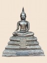 【正神】泰國佛像 寺廟屈術他 釋迦牟尼佛【11寸高】供奉型 (No.29774)