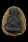 【正神】寺廟屈鐵冠燙 龍婆啤/培大師 必打 配戴型 連透明防水殼(No.29846)