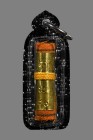 泰國聖物 寺廟屈班麗 龍婆通大師 人緣鳥符通 配戴型 連閃黑銀邊防水殼(No.27818)