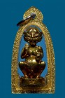 【正牌】寺廟屈墟喃蕹 古巴博洋大師 五眼四耳 {金色} 配戴型 連閃金色邊防水殼 (NO.29598)