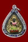 【正牌】寺廟屈咪班當 龍婆冠大師 菩提招財女神【勺哈版】(過廟版) 附驗證卡 連純銀龍也防水殼(No.29762)