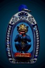【正牌】古巴博洋大師 五眼四耳天神 {藍色彩繪版}配戴型 連藍色鐳射邊防水殼 (NO.30041)