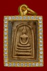 【正牌】屈哥史他林 {原廟} 龍婆貴大師 崇笛 後仕華里 附驗證卡 連意大利金鑽防水殼(No.30491)
