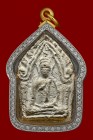 【正牌】寺廟屈朗橙坤 古巴陣得大師 第一期 坤平佛牌 附驗證卡 連意大利金鑽防水殼(No.30312)