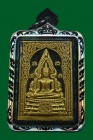 【正牌】寺廟屈轆 2551年 大法會 成功佛 配戴型 連銀色鐳射防水殼(NO.29205)