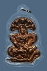 【正牌】屈潑實泰運 阿贊初師傅 澤度今天神 背師傅親筆滿符 配戴型 連透明防水殼 (No.30460)