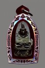 【陰牌】泰國佛牌 高僧龍婆拉架大師 {柏阿贊運碌哇剎破}【墓葬拍罌】配戴型 連鐳射防水殼(No.30510)