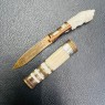 泰國聖物 寺廟屈班柏 老虎廟 龍婆三安大師 2560年 滅魔刀【5寸長】 (No.29557)