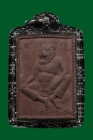 【陰料】泰國佛牌 著名白衣大法師 阿贊WALA師傅 {特別版} 巧克力布周十面派 附驗證卡(No.30103)