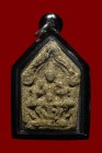 【陰料】阿贊浪師傅 坤平將軍抱女坐咩霸 (男性配戴) 配戴型 連黑色邊防水透明殼(NO.29914)