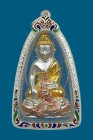 【正牌】龍婆堪布師傅 2558年 藥師佛(三色) 配戴型 連純銀龍也防水殼(No.29900)