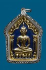 【正牌】古巴杰仕納大師 坤平佛 後蝴蝶 配戴型 連純銀防水殼(No.30414)