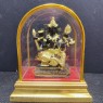 泰國佛像 寺廟屈班柏 老虎廟 龍婆三安大師 四面神(黑金色) 【供奉尊】(No.20975)