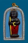 【正牌】樹仙廟 龍婆勇郁大師 周嶽天神 配戴型 連意大利金鑽防水殼(No.29822)
