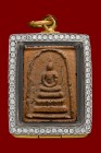【正牌】寺廟屈十龍鬧 聖僧龍婆碧納大師 崇笛 後觀音 附驗證卡 連意大利金鑽防水殼(No.29857)
