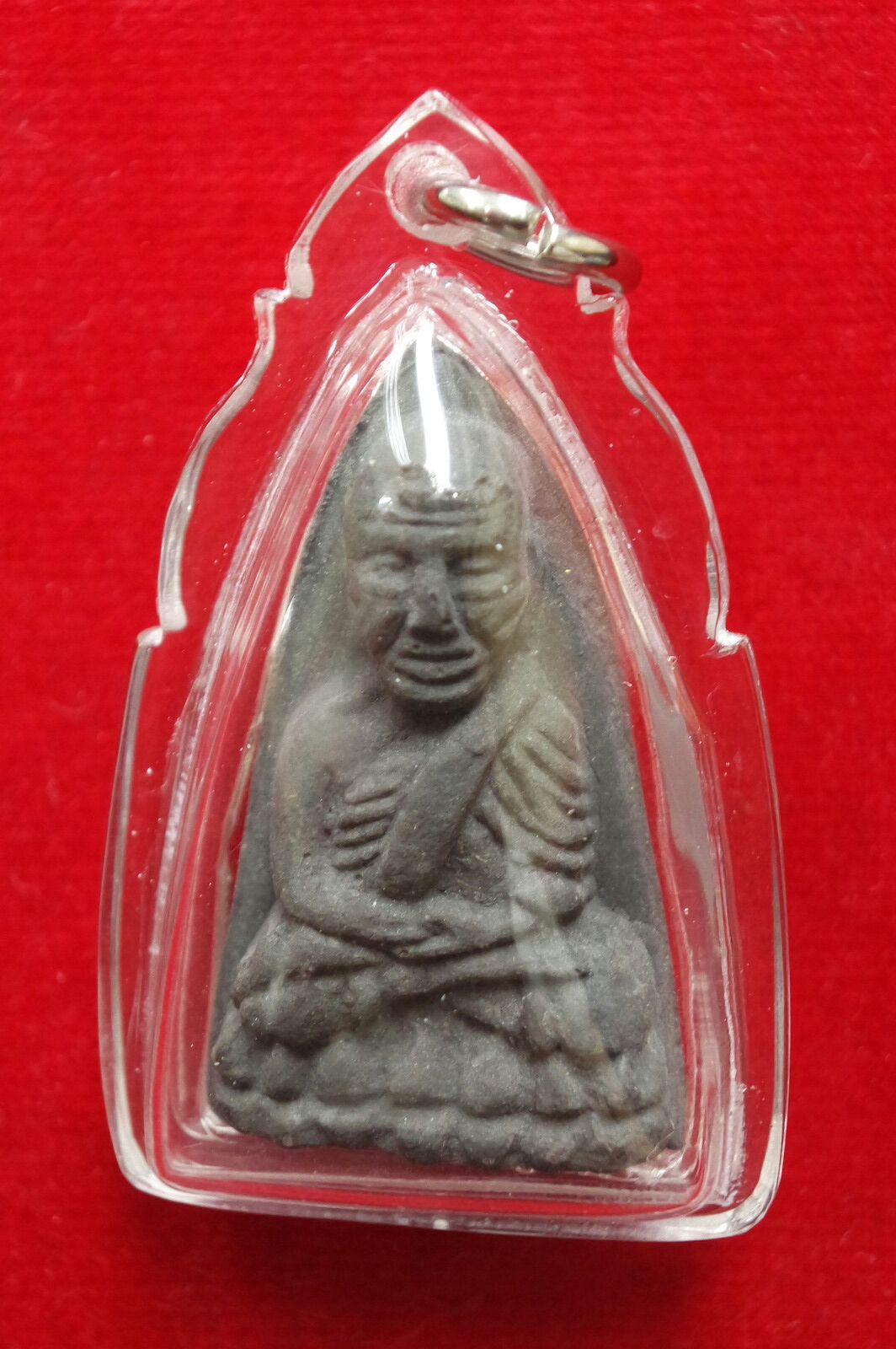 泰国佛牌 龙婆伦大师 2550年 龙婆托自身 (连防水外壳) (no.5207)