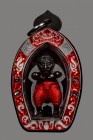 【正牌】龍婆蓋大師 魂魄庸 小立尊(紅色) 配戴型 連特色鐳射防水殼(No.29807)