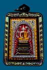 【正牌】龍婆冠大師 寺廟屈班麗 2537年 祟笛佛牌 (5金符通版)  配戴型 連鐳射防水殼(No.29675)