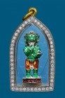 【正牌】寺廟屈墟喃蕹 古巴博洋大師 五眼四耳 {綠龍也色} 連意大利金鑽防水殼(No.29679)