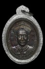 【正牌】泰國佛牌 古巴杰仕納大師 二哥豐 後關公騎千里馬 配戴型 連閃銀色邊防水殼(No.30020)