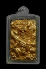 【陰牌】泰國白衣法師 阿贊安師傅 風流鬼 配戴型 連透明防水殼(NO.29585)