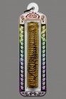 【正牌】龍婆烏當濕大師 吉星符通 配戴型 連彩色鐳射邊防水殼 (NO.30106)