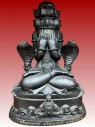 【正神】泰國佛像 龍婆龍耐大師 靈蛇盼柏間天神 坐拉胡天神【9.5寸高】供奉型(NO.30653)