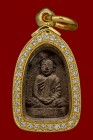 【正牌】金口和尚 婆譚凱大師 師傅自身 配戴型 附驗證卡 連意大利金防水殼(No.30327)