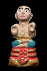 【陰料】龍婆浸蘭大師 首哈二期 派粉古曼童{2.5寸高 中模 後期上色版} (NO.30362)