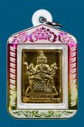 【正牌】龍婆浸蘭大師 四面神 連鐳射特色防水殼 (NO.30229)